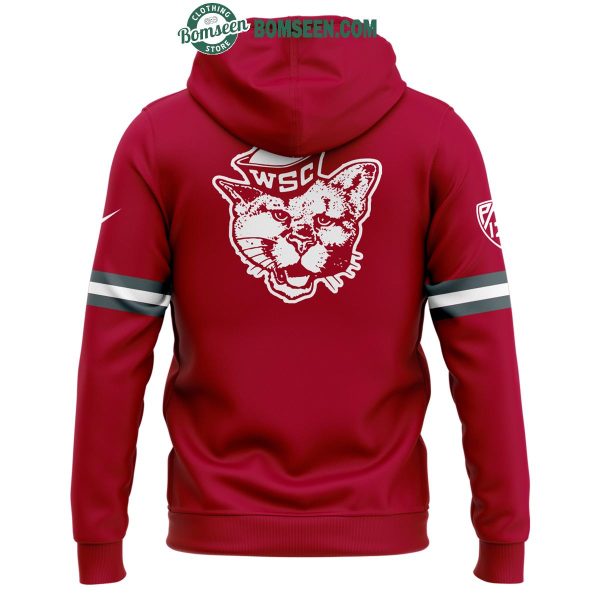 Washington State Cougars Football 2024 Limited Edition Red Hoodie