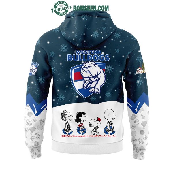 Western Bulldogs Peanuts & Snoopy Hoodie T Shirt