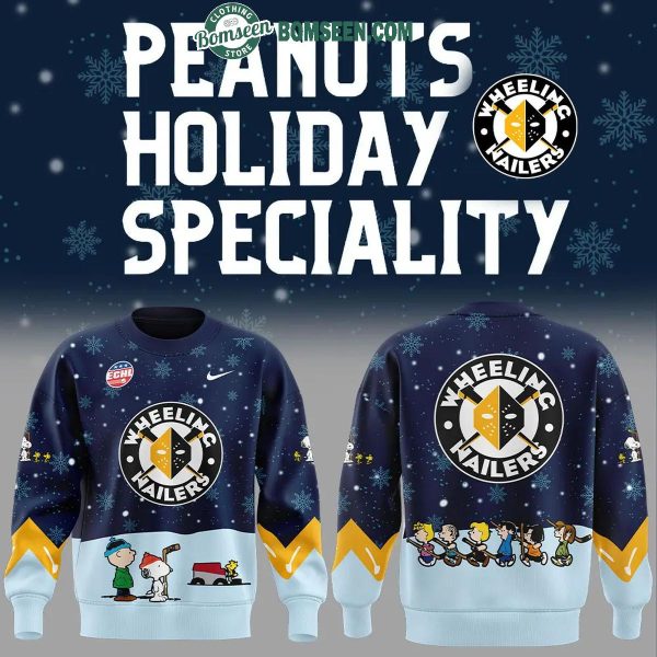 Wheeling Nailers 2024 Snoopy Night Of Peanuts Holidays Sweatshirt Hoodie T-Shirt