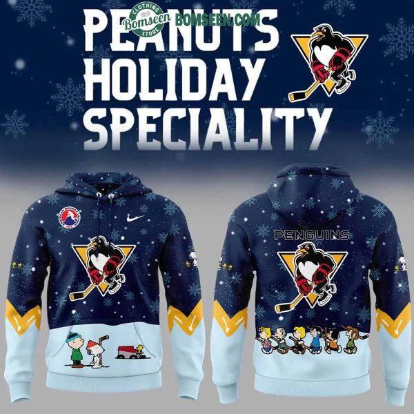 Wilkes-Barre/Scranton Penguins 2024 Snoopy Peanuts Holidays Hoodie T-Shirt