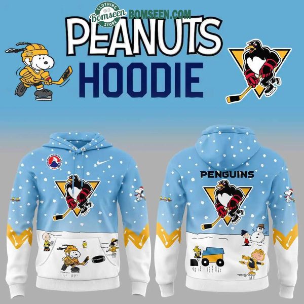 Wilkes-Barre/Scranton Penguins Christmas 2024 Snoopy Peanuts Hoodie T-Shirt