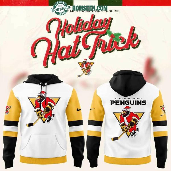 Wilkes-Barre/Scranton Penguins Holiday Hat Trick Christmas Hoodie T-Shirt